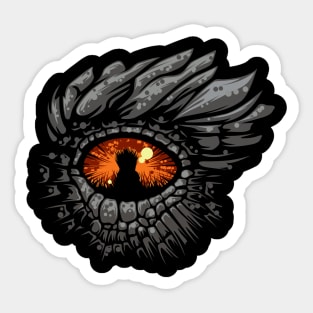 Dragon Eye Sticker